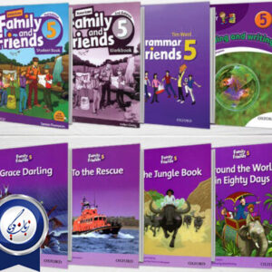 پکیج (رحلی) دوره کامل American Family and Friends 5 2nd edition